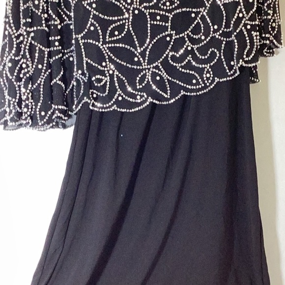 MSK Overlay Womens Evening Gown - Picture 3 of 9